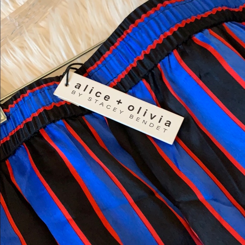 Alice and Olivia silk pant